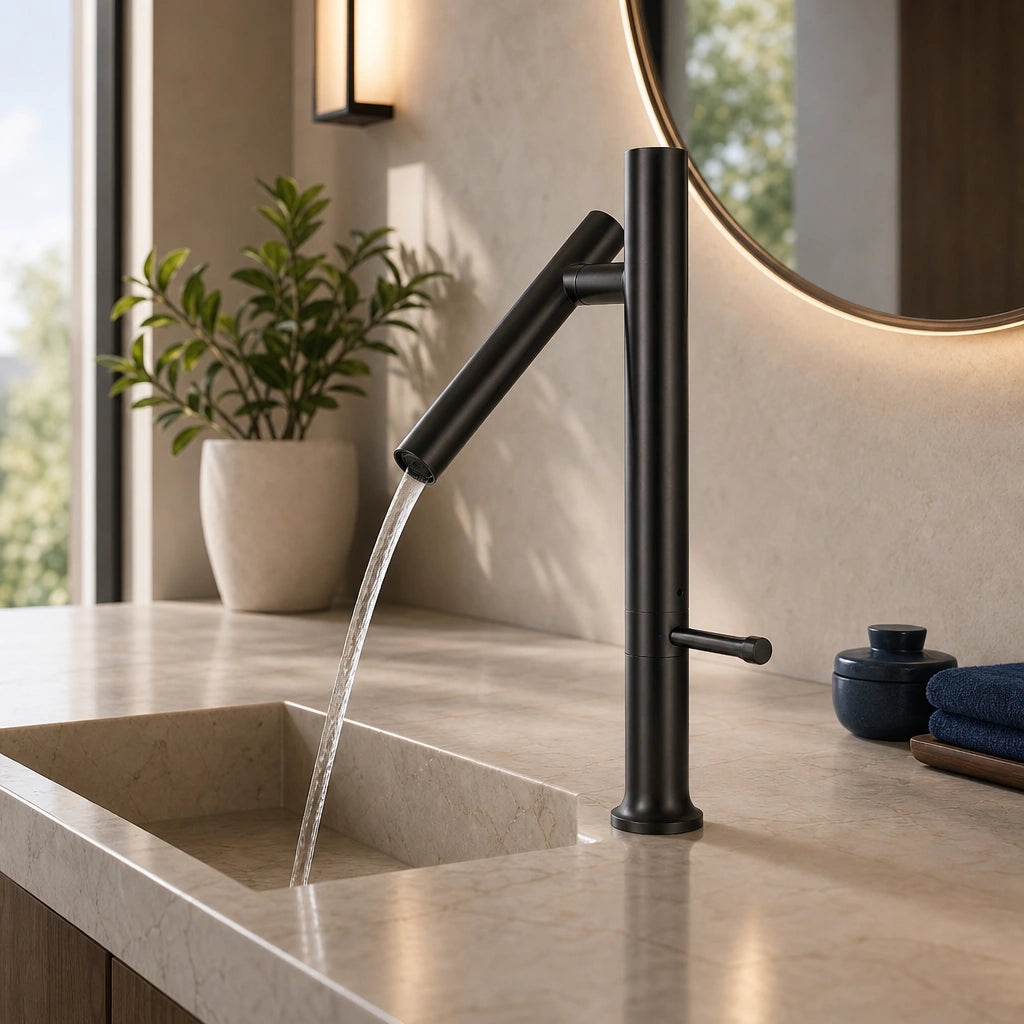 Robinet de Cuisine Design à Bec Orientable