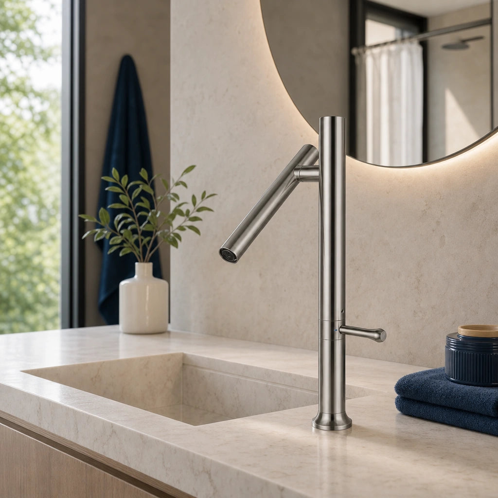 Robinet de Cuisine Design à Bec Orientable